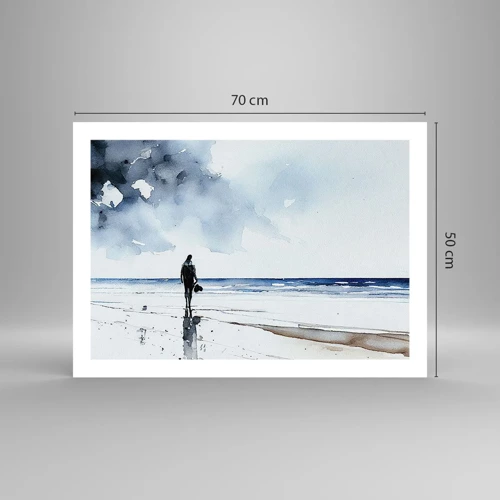 Poster - Dialogo con il mare - 70x50 cm