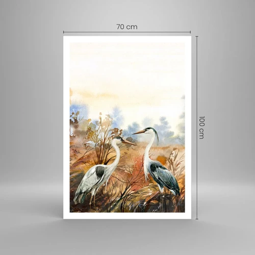 Poster - Dove in autunno? - 70x100 cm