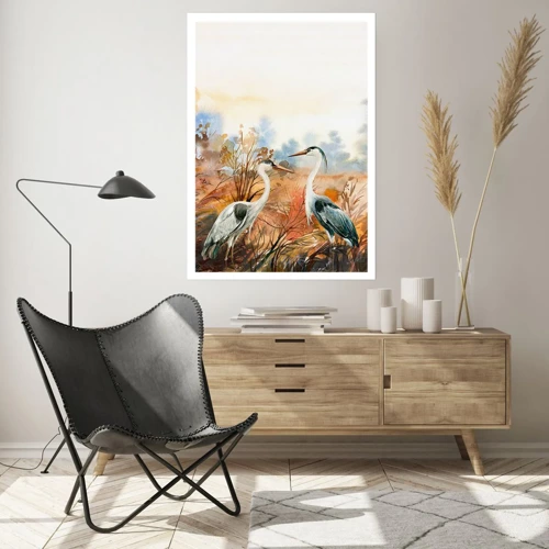 Poster - Dove in autunno? - 70x100 cm