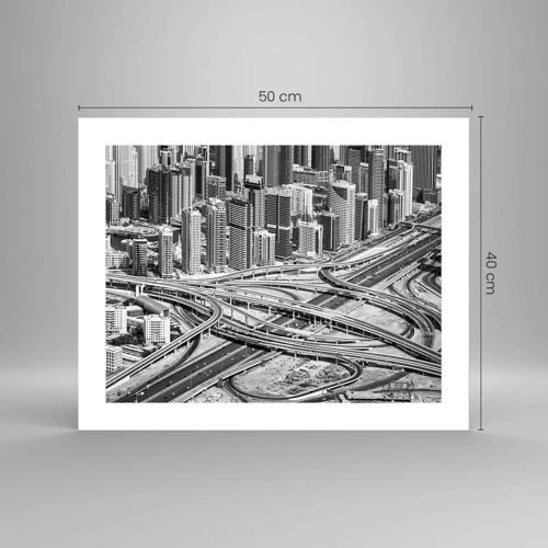 Poster - Dubai - città impossibile - 50x40 cm