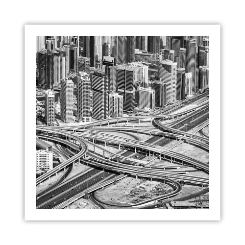 Poster - Dubai - città impossibile - 60x60 cm