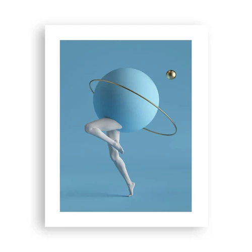 Poster - E i pianeti folleggiano - 40x50 cm