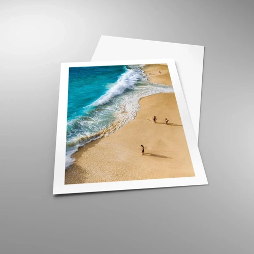 Poster - E poi il sole, la spiaggia... - 50x70 cm