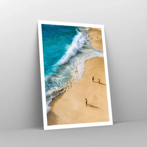 Poster - E poi il sole, la spiaggia... - 70x100 cm