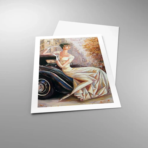 Poster - Eleganza in stile retro - 50x70 cm