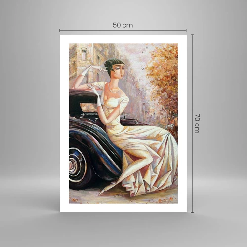 Poster - Eleganza in stile retro - 50x70 cm