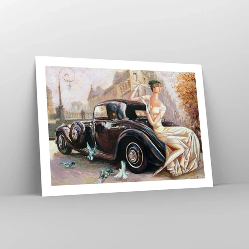 Poster - Eleganza in stile retro - 70x50 cm