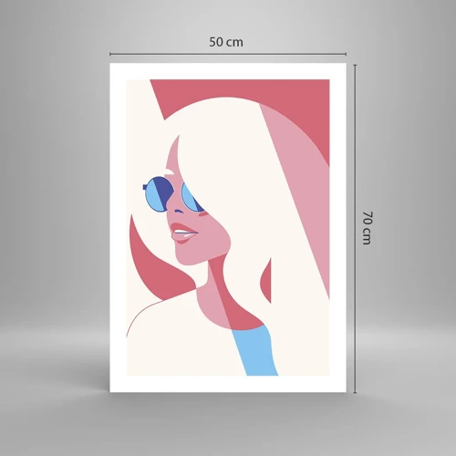 Poster - Era una bionda... - 50x70 cm