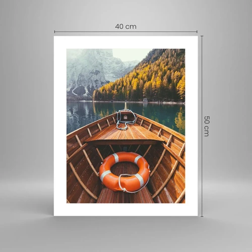 Poster - Gita sui monti - 40x50 cm