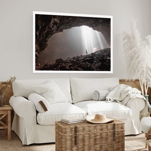 Poster - Grotta luminosa - 70x50 cm