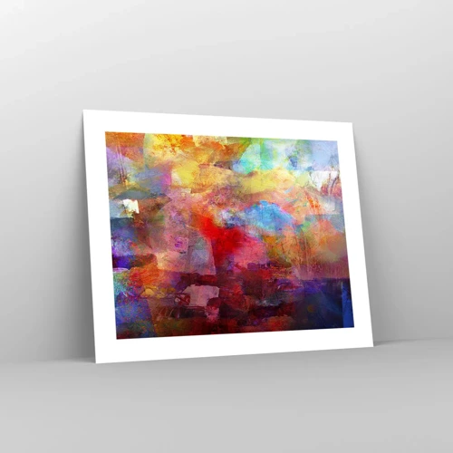 Poster - Guardando dentro all'arcobaleno - 50x40 cm