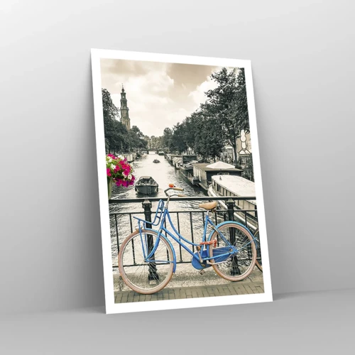 Poster - I colori delle strade di Amsterdam - 70x100 cm