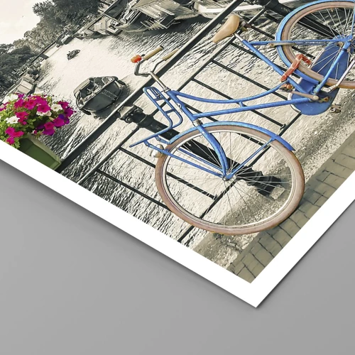 Poster - I colori delle strade di Amsterdam - 70x100 cm