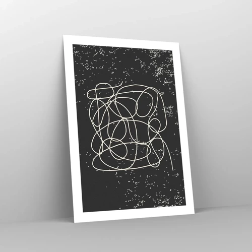 Poster - Il caos dei pensieri - 50x70 cm