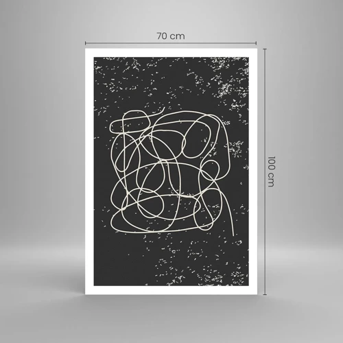 Poster - Il caos dei pensieri - 70x100 cm