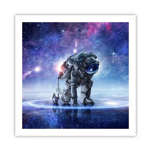 Poster - Il cielo stellato sopra di me - 60x60 cm