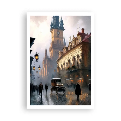 Poster - Il fascino delle sere di Praga - 70x100 cm