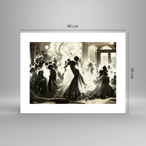 Poster - Il gran ballo in maschera - 40x30 cm