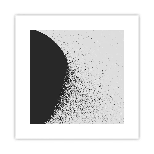 Poster - Il movimento delle particelle - 30x30 cm
