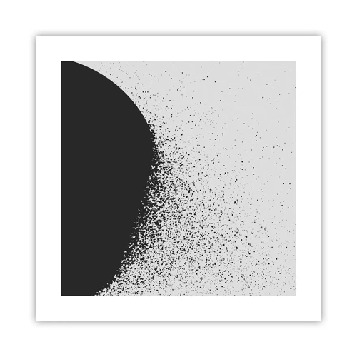 Poster - Il movimento delle particelle - 40x40 cm