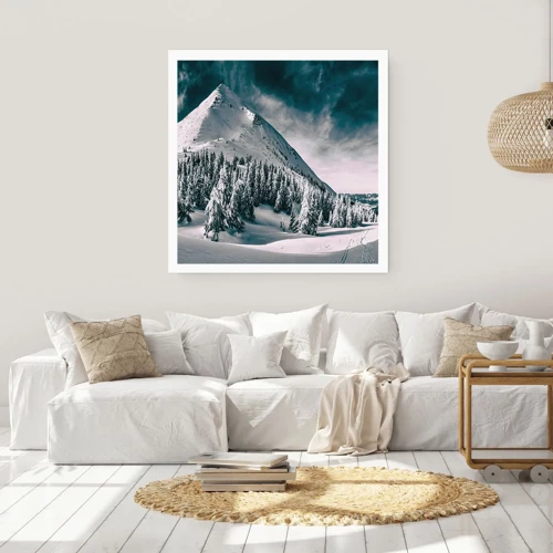Poster - Il paese della neve e del ghiaccio - 50x50 cm