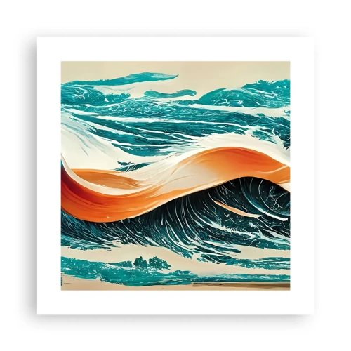 Poster - Il sogno del surfista - 40x40 cm