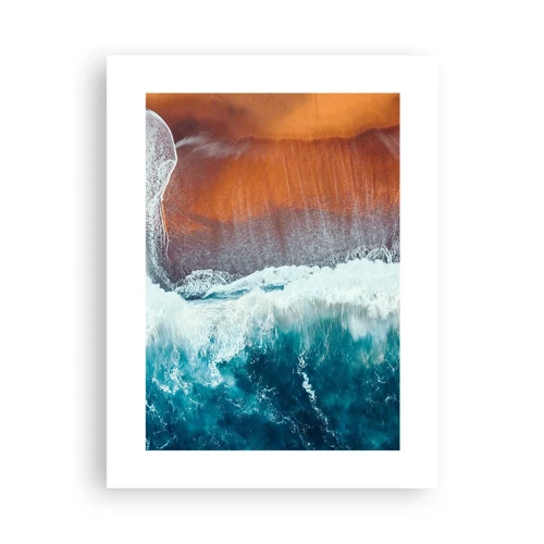 Poster - Il tocco dell'oceano - 30x40 cm