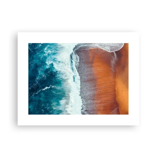 Poster - Il tocco dell'oceano - 40x30 cm