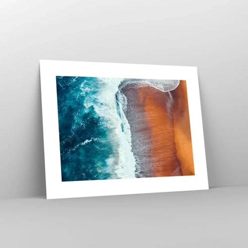 Poster - Il tocco dell'oceano - 40x30 cm