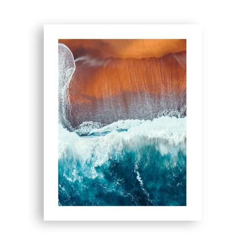 Poster - Il tocco dell'oceano - 40x50 cm