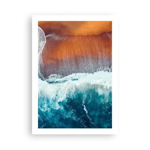 Poster - Il tocco dell'oceano - 50x70 cm