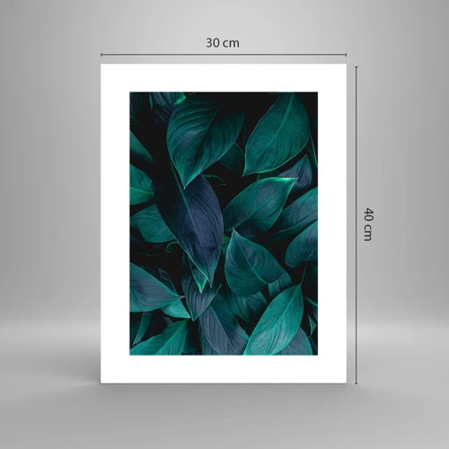 Poster - Il verde puro - 30x40 cm