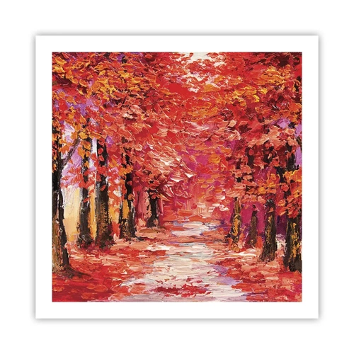 Poster - Impressione d'autunno - 60x60 cm