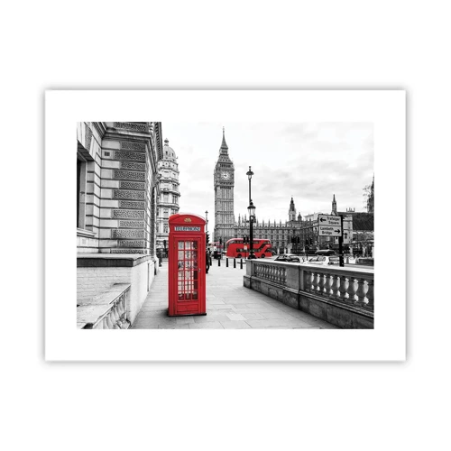 Poster - Indubbiamente Londra - 40x30 cm