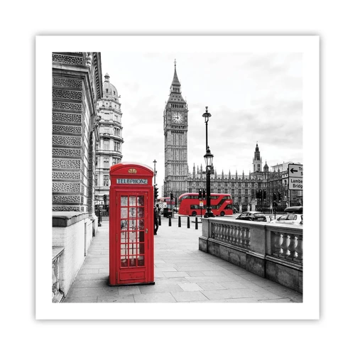 Poster - Indubbiamente Londra - 60x60 cm