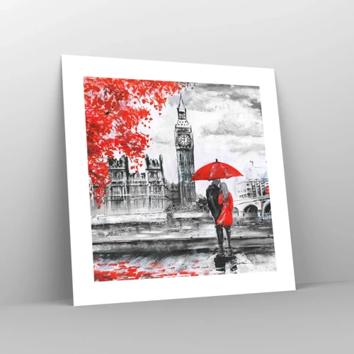 Poster - Innamorati a Londra - 40x40 cm