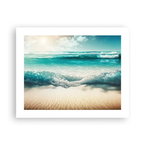 Poster - La calma dell'oceano - 50x40 cm