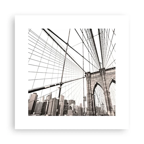 Poster - La cattedrale di New York - 30x30 cm