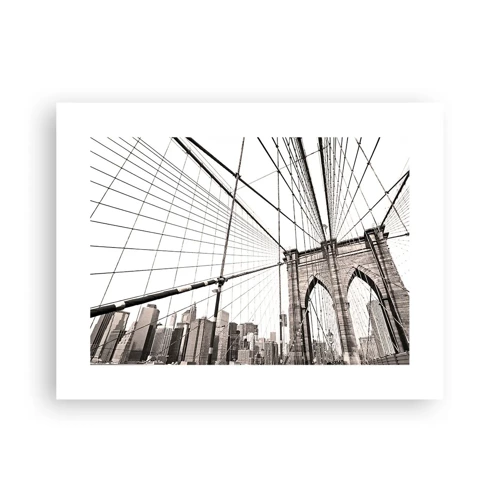 Poster - La cattedrale di New York - 40x30 cm