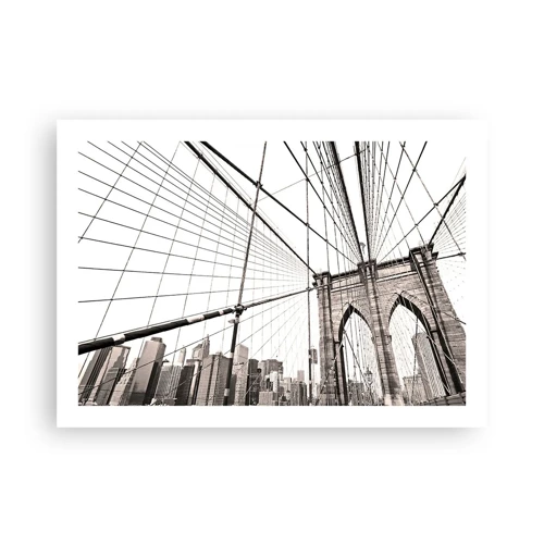 Poster - La cattedrale di New York - 70x50 cm