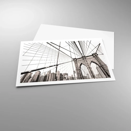 Poster - La cattedrale di New York - 91x61 cm