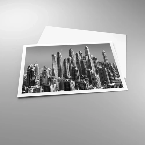 Poster - La città sul deserto - 100x70 cm