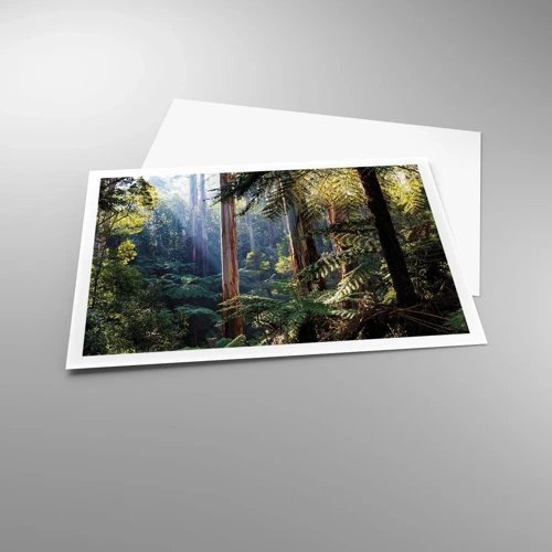 Poster - La favola del bosco - 100x70 cm