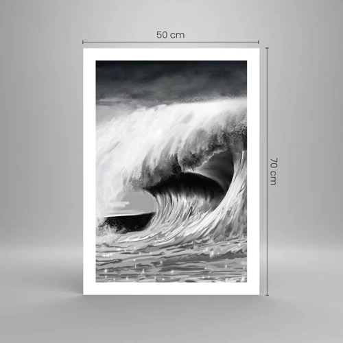 Poster - La furia dell'oceano - 50x70 cm