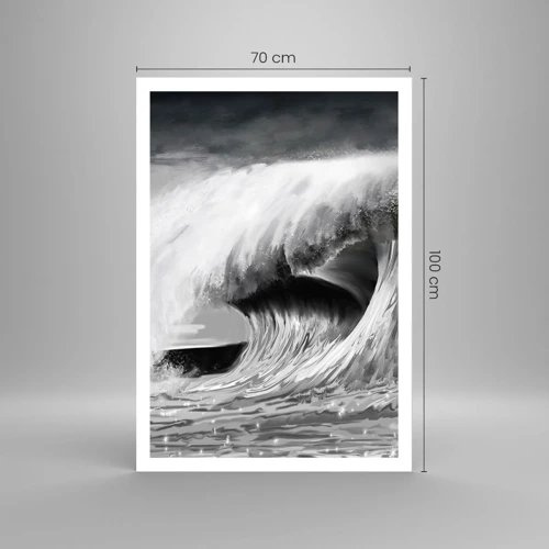 Poster - La furia dell'oceano - 70x100 cm