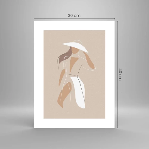 Poster - La moda è un gioco - 30x40 cm