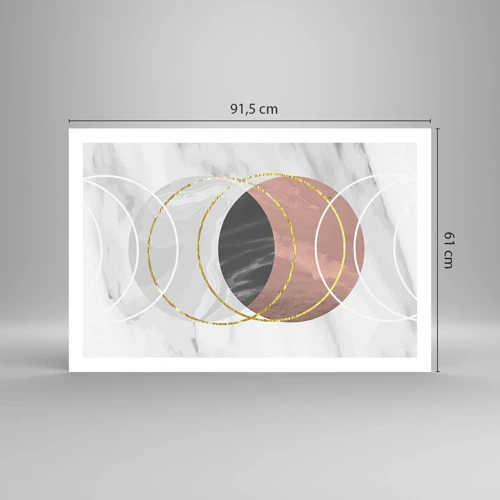 Poster - La musica delle sfere - 91x61 cm