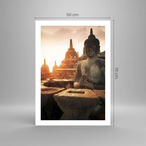 Poster - La pagoda della grande saggezza - 50x70 cm