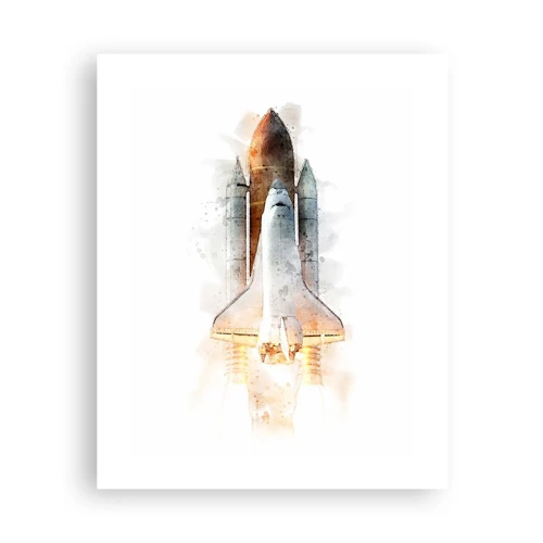 Poster - La partenza degli esploratori - 40x50 cm