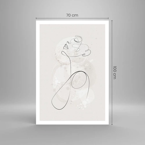 Poster - La spirale della bellezza - 70x100 cm